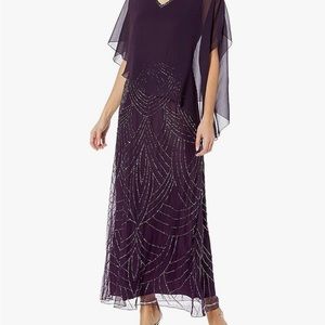 J Kara Women’s Pop Over with Beaded Bottom